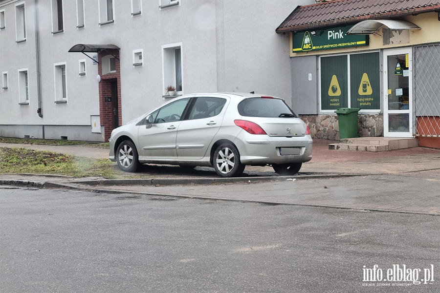 Mistrzowie Parkowania w Elblągu (część 311), fot. 8