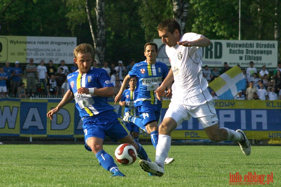 Mecz 34 kolejki II ligi: Olimpia Elblg - Okocimski Brzesko 3:1, fot. 36