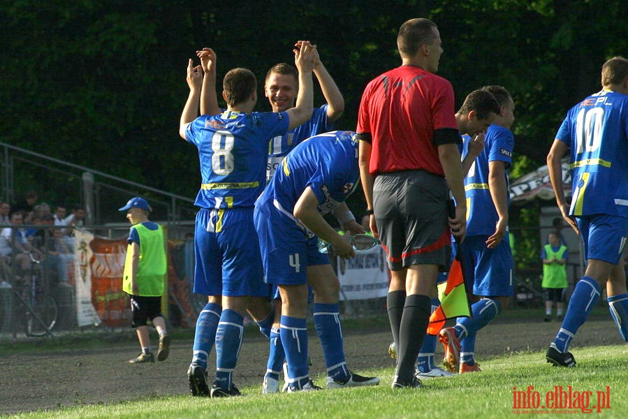 Mecz 34 kolejki II ligi: Olimpia Elbląg - Okocimski Brzesko 3:1, fot. 39
