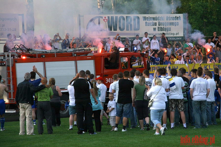 Mecz 34 kolejki II ligi: Olimpia Elblg - Okocimski Brzesko 3:1, fot. 52