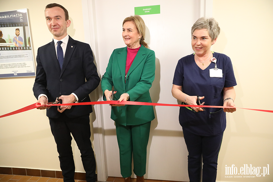 W elblskim szpitalu powstaa Poradnia Prehabilitacyjna. To pierwsze takie miejsce w regionie, fot. 12