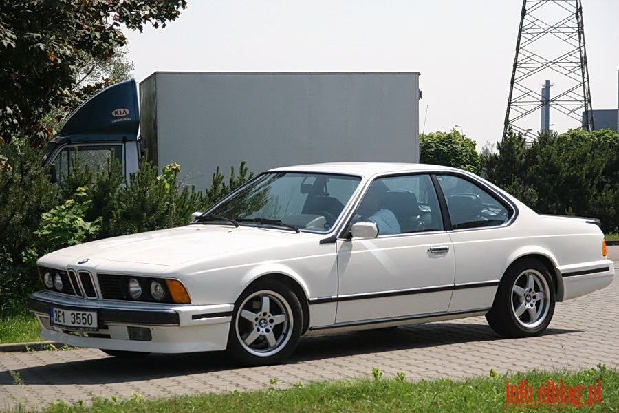 Zlot miłośników BMW serii 6 E24 sport coupe w Elblągu i okolicach, fot. 12