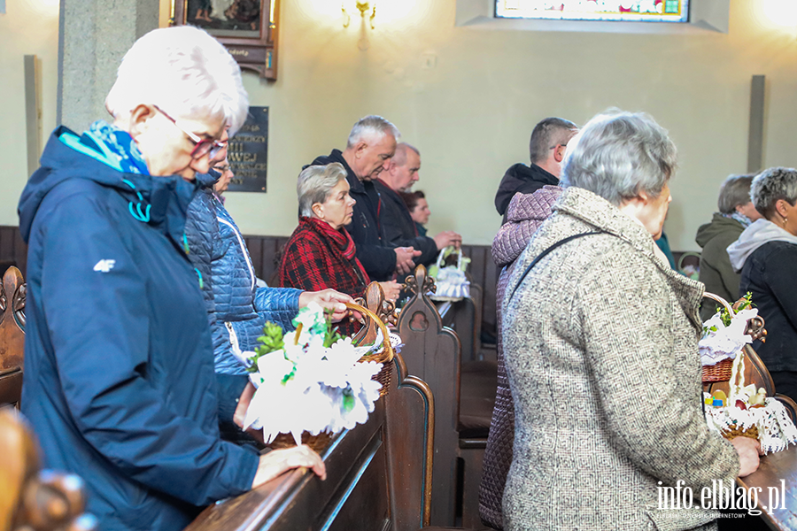 Święcenie pokarmów w kościele św. Wojciecha w Elblągu, fot. 16