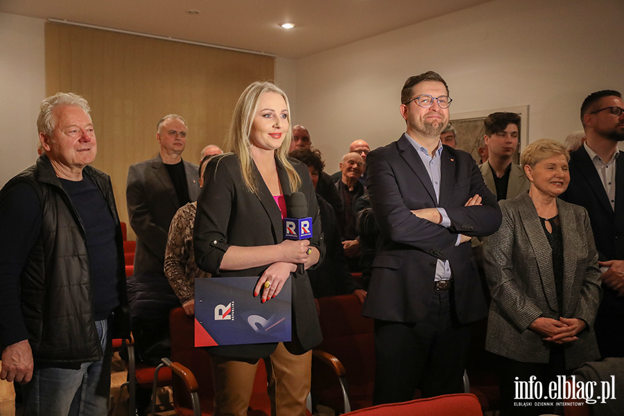 Wieczr wyborczy Andrzeja liwki. "W Elblgu potrzebna jest zmiana", fot. 11