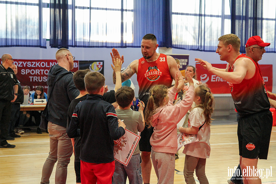 Elbasket wygrywa z  GKK Grodziskiem Mazowieckim, fot. 79