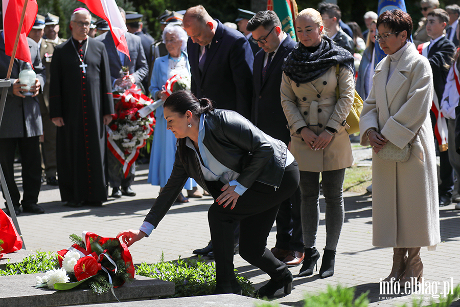 79. rocznica zakoczenia II wojny wiatowej w Elblgu , fot. 17