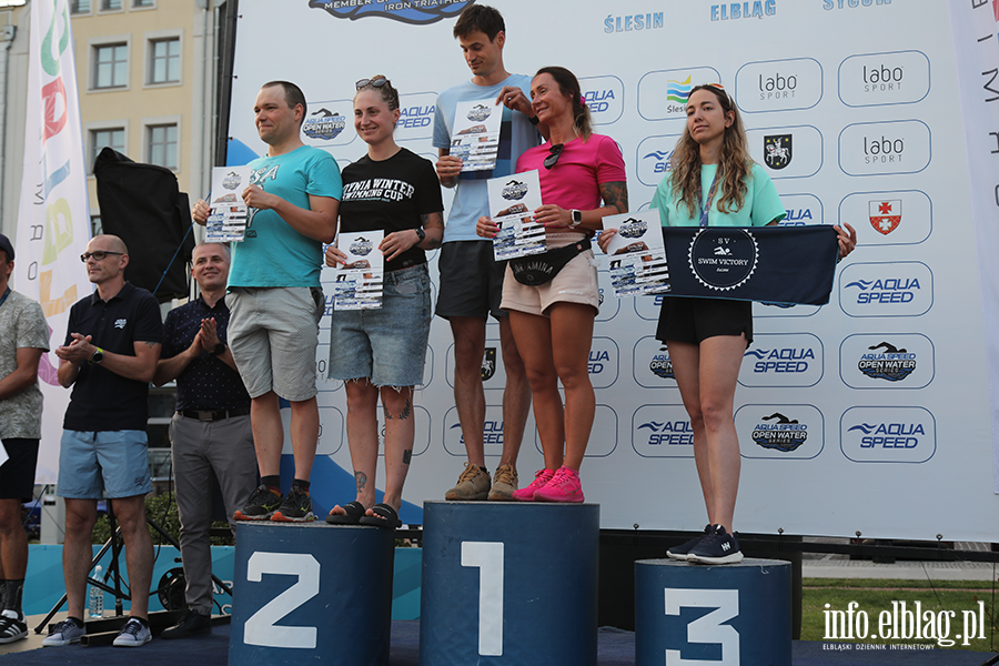 Aqua Speed Open Water Series w Elblągu. Nagrodzono zwycięzców, fot. 9