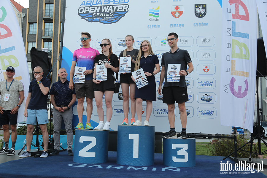 Aqua Speed Open Water Series w Elblągu. Nagrodzono zwycięzców, fot. 14