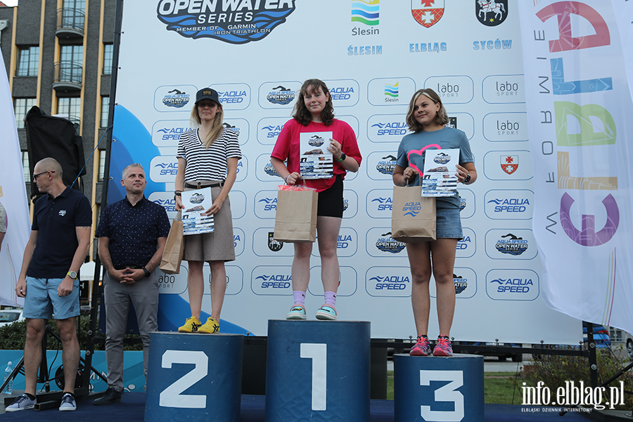 Aqua Speed Open Water Series w Elblągu. Nagrodzono zwycięzców, fot. 17