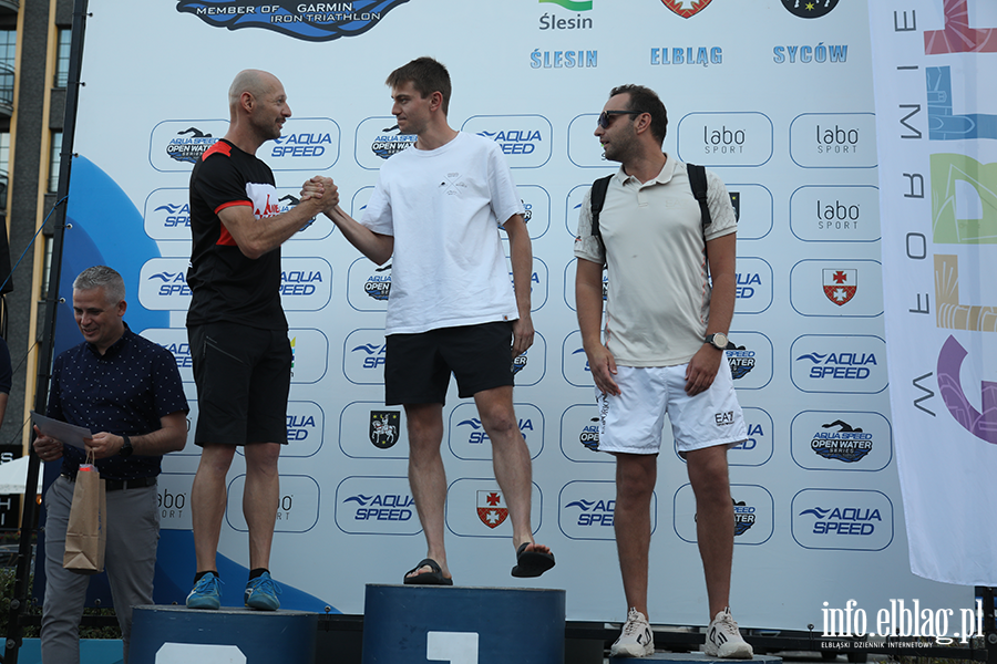 Aqua Speed Open Water Series w Elblągu. Nagrodzono zwycięzców, fot. 18