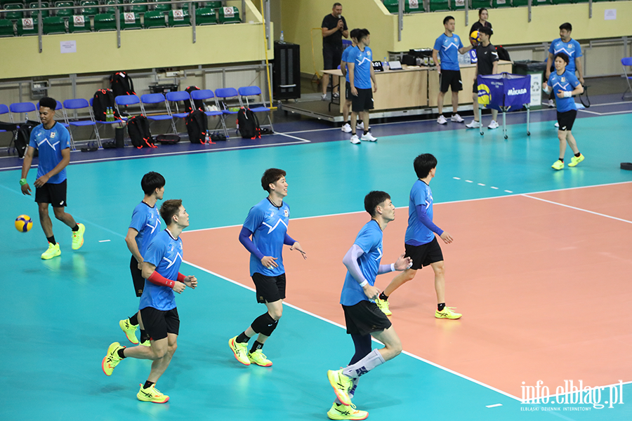 Trening Siatkówki drużyny z Japonii, fot. 13