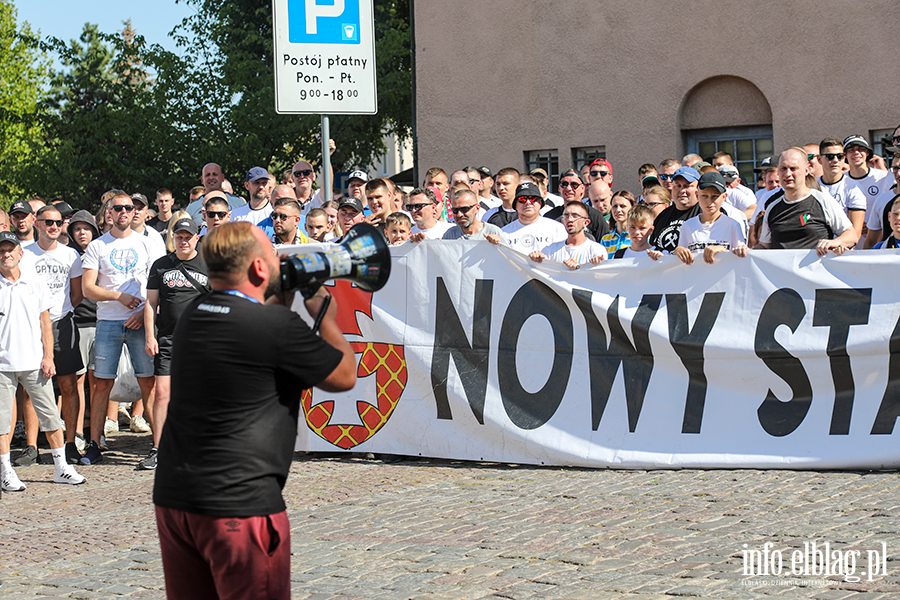 Manifestacja kibiców przed Ratuszem oraz Atrakcje dla dzieci w Parku Planty, fot. 13