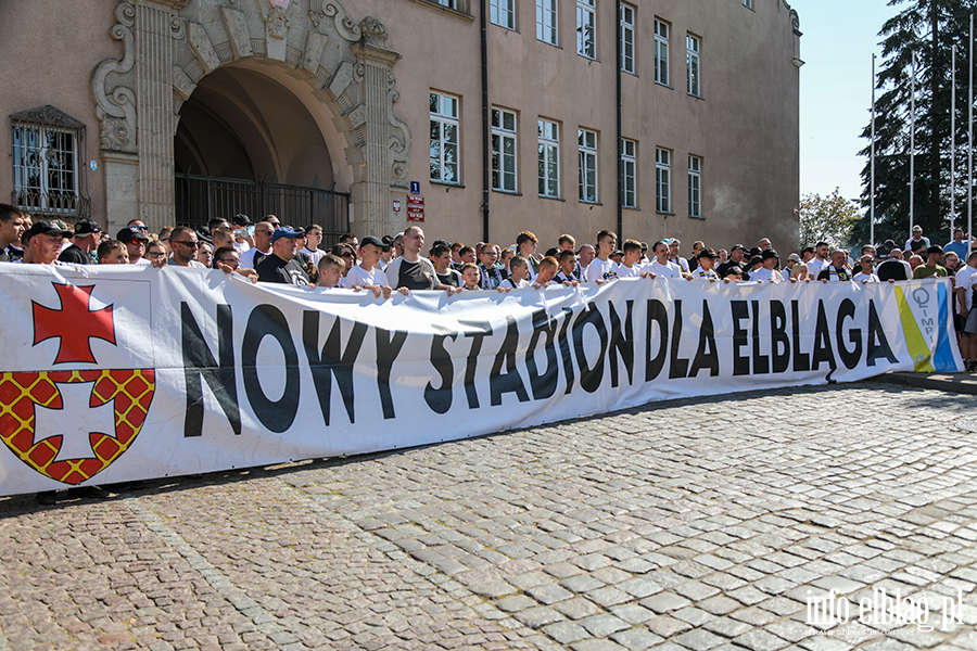Manifestacja kibiców przed Ratuszem oraz Atrakcje dla dzieci w Parku Planty, fot. 16