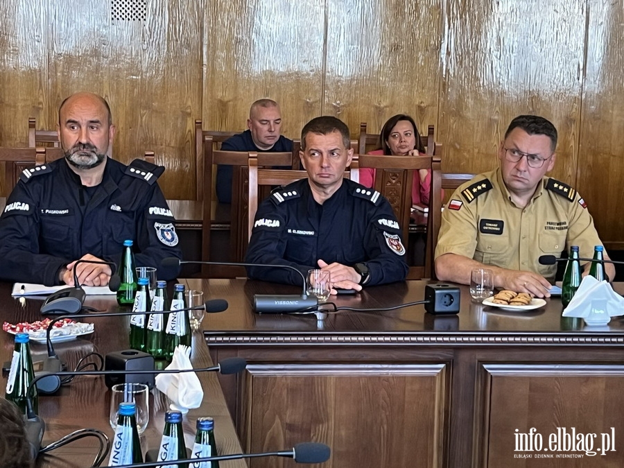 Posiedzenie Wojewódzkiego Sztabu Kryzysowego, fot. 7