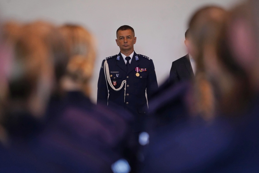 Ślubowanie nowych policjantów w garnizonie Warmińsko-Mazurskim, fot. 6