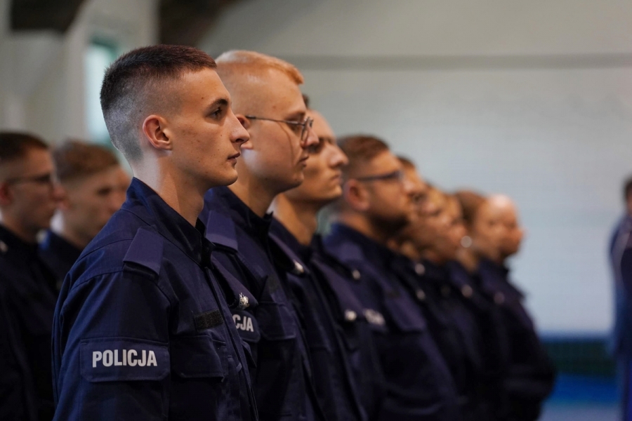Ślubowanie nowych policjantów w garnizonie Warmińsko-Mazurskim, fot. 7