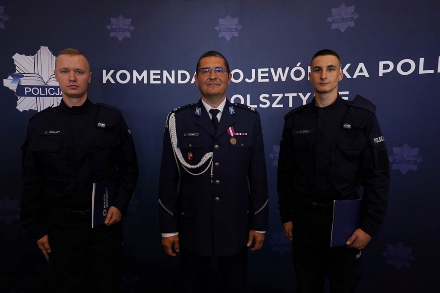 Ślubowanie nowych policjantów w garnizonie Warmińsko-Mazurskim, fot. 34