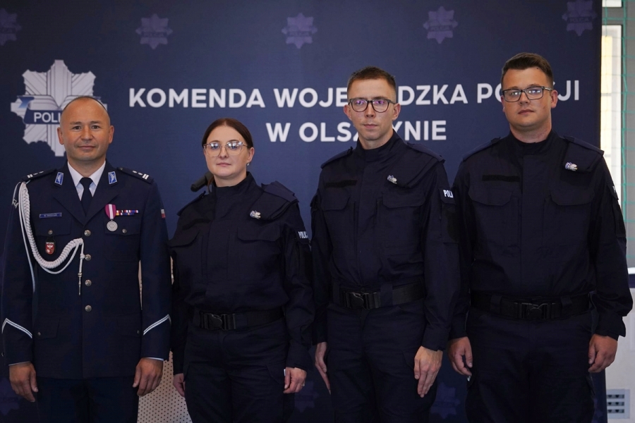 Ślubowanie nowych policjantów w garnizonie Warmińsko-Mazurskim, fot. 36