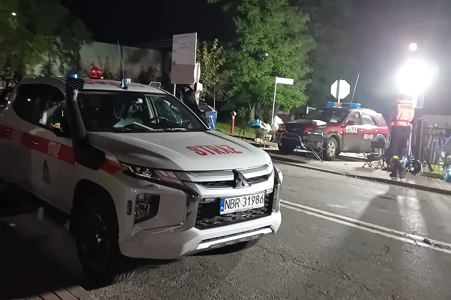 Braniewscy strażacy podczas powodzi na południ kraju, fot. 7