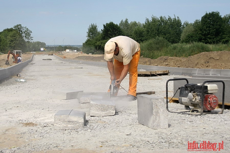 Budowa nowych drg na terenie Elblskiego Parku Technologicznego, fot. 7