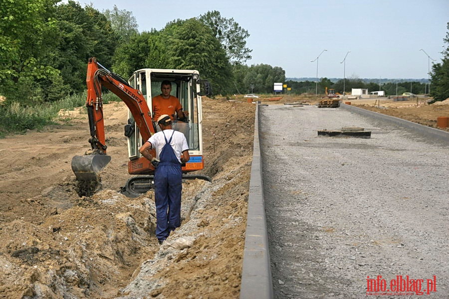 Budowa nowych drg na terenie Elblskiego Parku Technologicznego, fot. 12