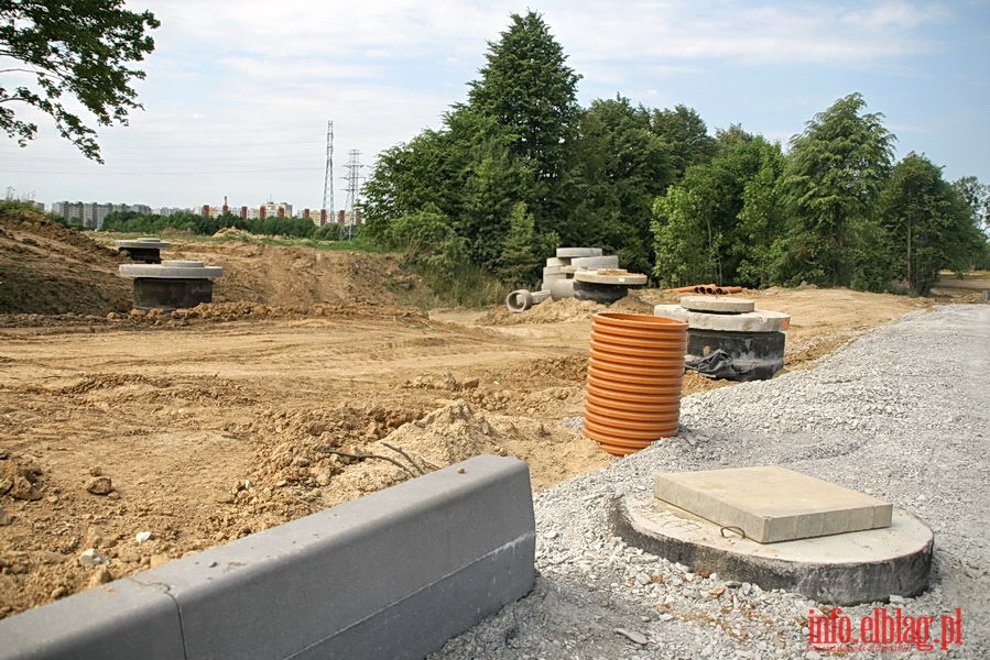 Budowa nowych drg na terenie Elblskiego Parku Technologicznego, fot. 13