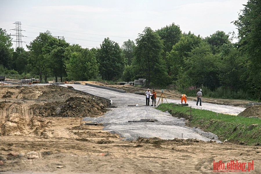 Budowa nowych drg na terenie Elblskiego Parku Technologicznego, fot. 15