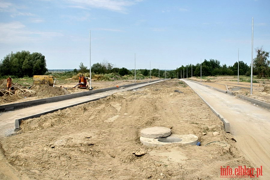Budowa nowych drg na terenie Elblskiego Parku Technologicznego, fot. 17
