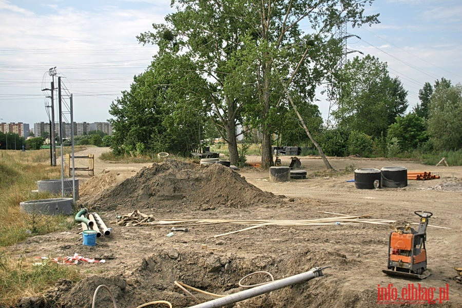 Budowa nowych drg na terenie Elblskiego Parku Technologicznego, fot. 20
