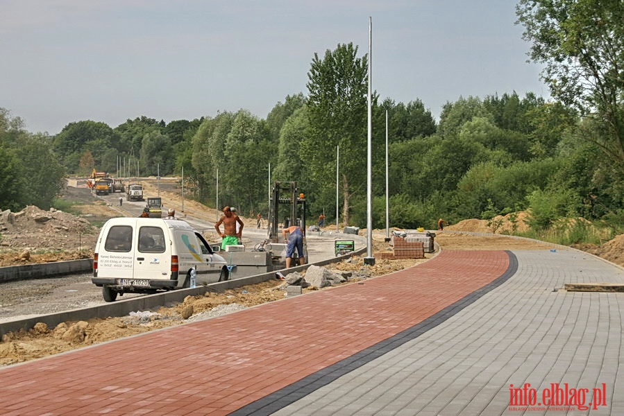 Budowa nowych drg na terenie Elblskiego Parku Technologicznego, fot. 22