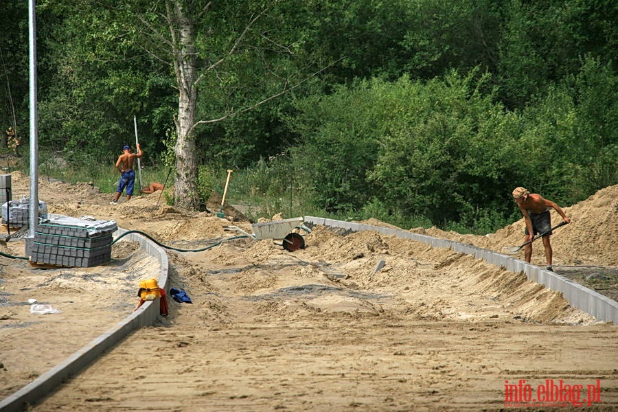 Budowa nowych drg na terenie Elblskiego Parku Technologicznego, fot. 23