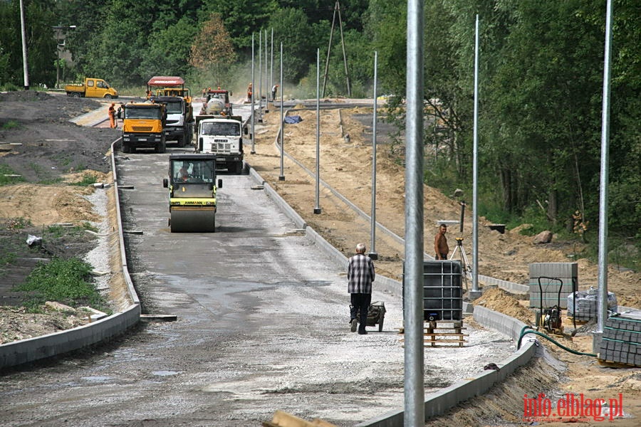 Budowa nowych drg na terenie Elblskiego Parku Technologicznego, fot. 24