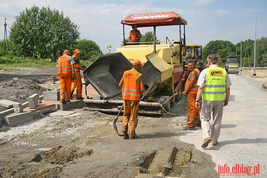 Budowa nowych drg na terenie Elblskiego Parku Technologicznego, fot. 26