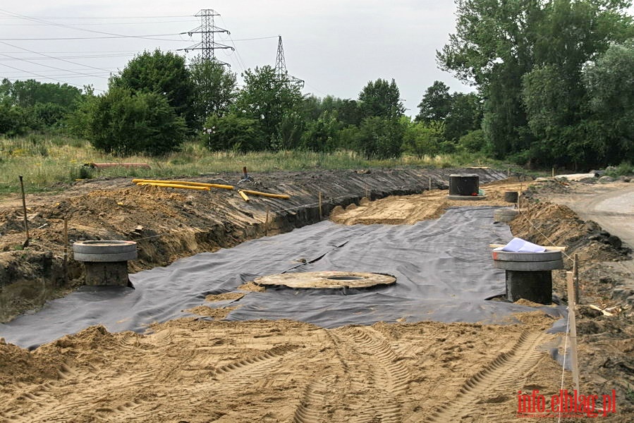 Budowa nowych drg na terenie Elblskiego Parku Technologicznego, fot. 31