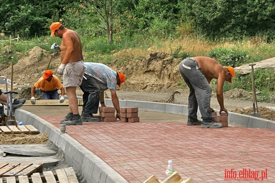Budowa nowych drg na terenie Elblskiego Parku Technologicznego, fot. 34