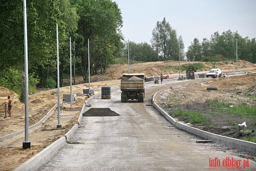 Budowa nowych drg na terenie Elblskiego Parku Technologicznego, fot. 35