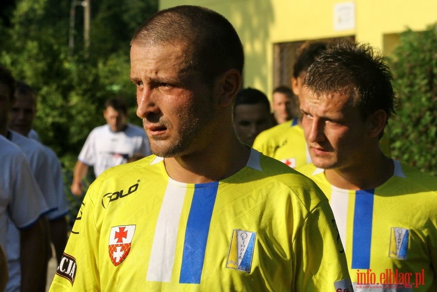 Mecz rundy przedwstępnej Pucharu Polski: Olimpia Elbląg - Ruch Wysokie Maz. 1-0, fot. 3
