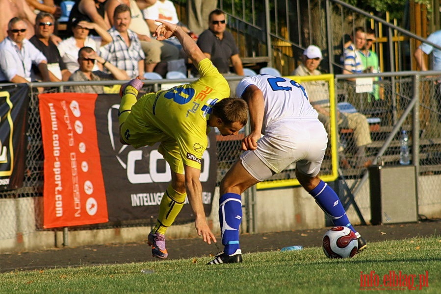 Mecz rundy przedwstępnej Pucharu Polski: Olimpia Elbląg - Ruch Wysokie Maz. 1-0, fot. 19