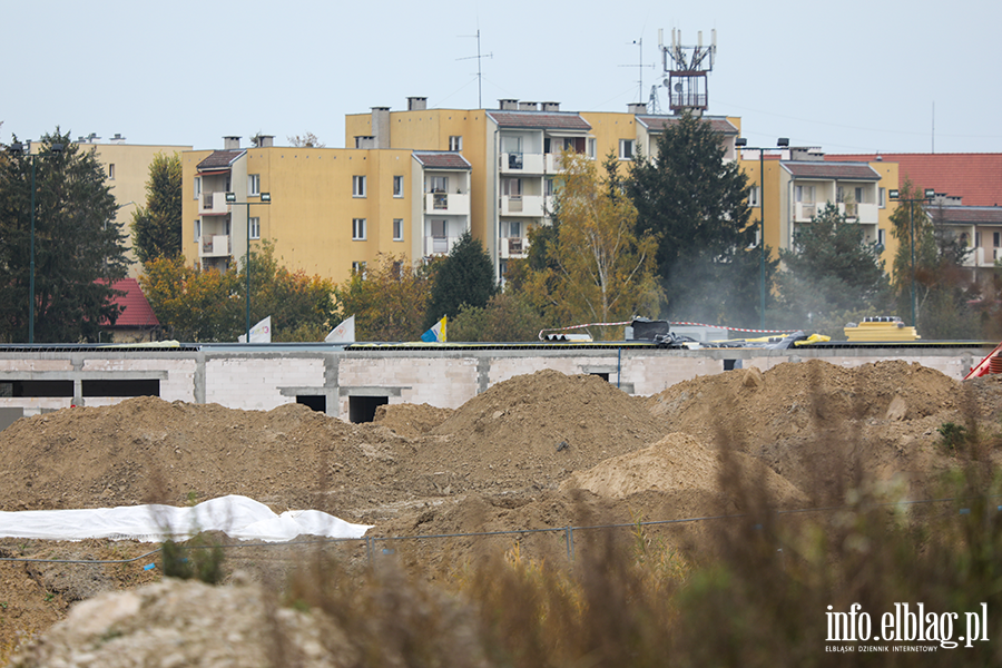 Budowa kąpieliska przy ul. Spacerowej 21.10.2024, fot. 4