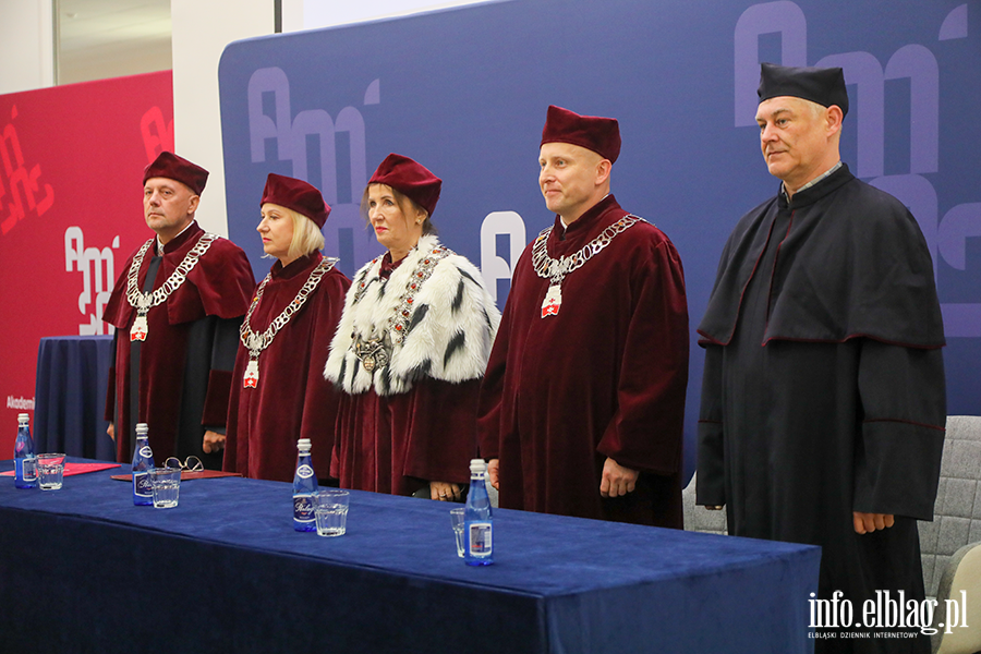 Uroczystość w Akademii Medycznych i Społecznych Nauk Stosowanych, fot. 23