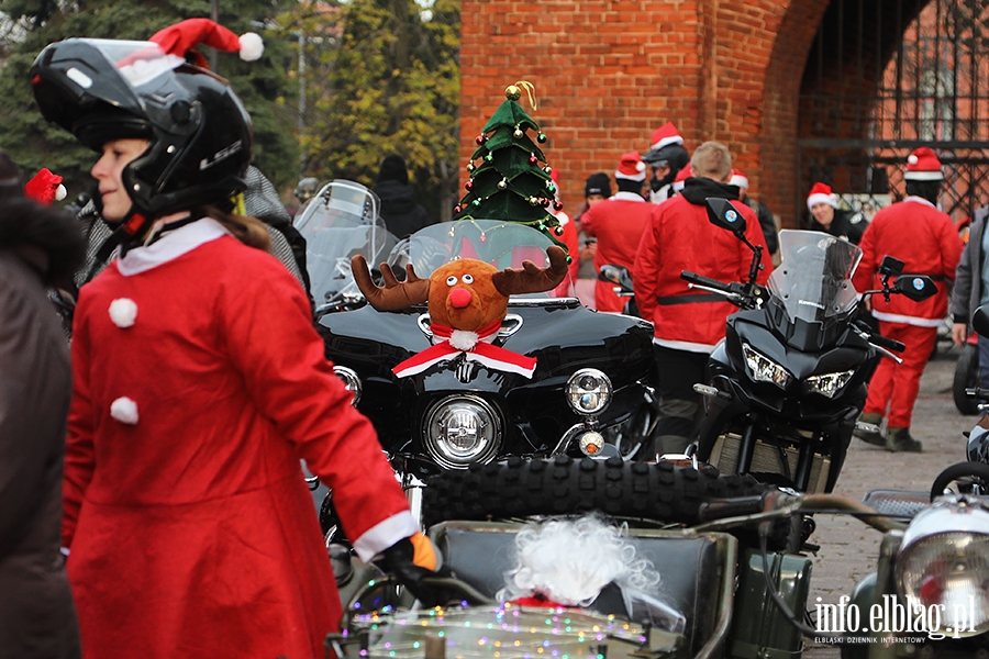 Parada Mikołajów na motocyklach, fot. 9