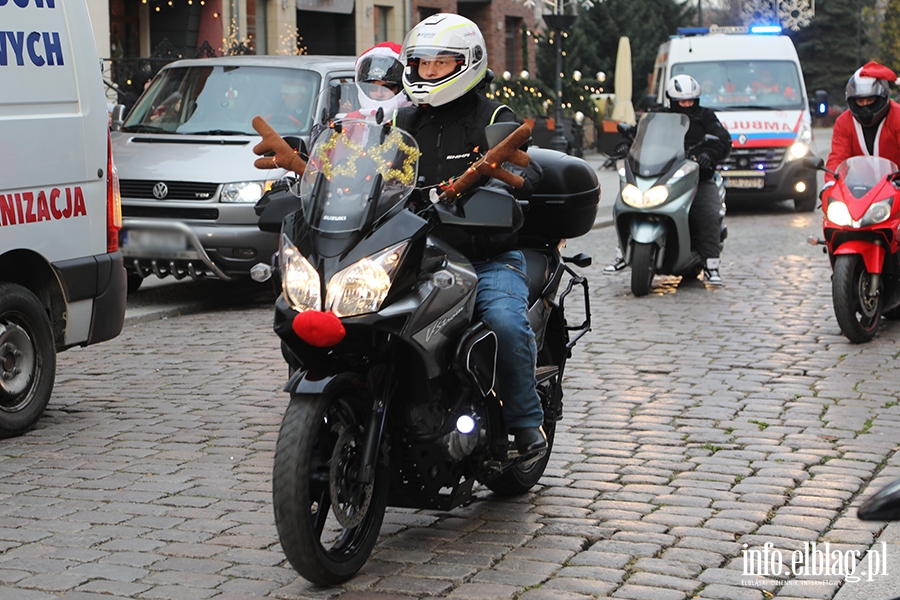 Parada Mikołajów na motocyklach, fot. 57