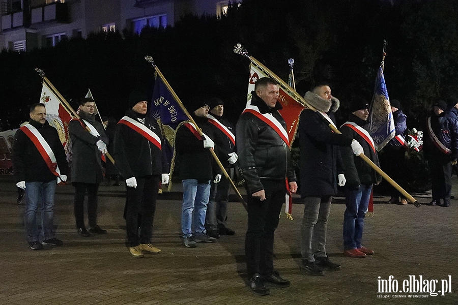 Obchody 54. rocznicy Grudnia'70 w Elblągu - Region Elbląski NSZZ "Solidarność", fot. 7