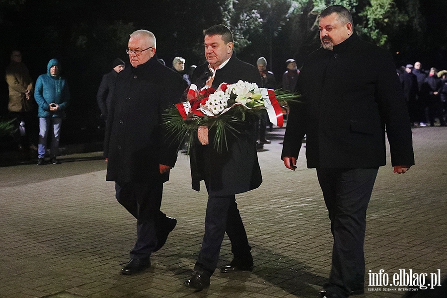 Obchody 54. rocznicy Grudnia'70 w Elblągu - Region Elbląski NSZZ "Solidarność", fot. 26