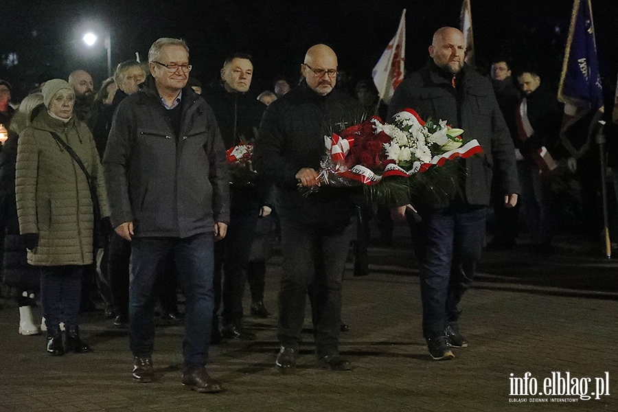 Obchody 54. rocznicy Grudnia'70 w Elblągu - Region Elbląski NSZZ "Solidarność", fot. 43
