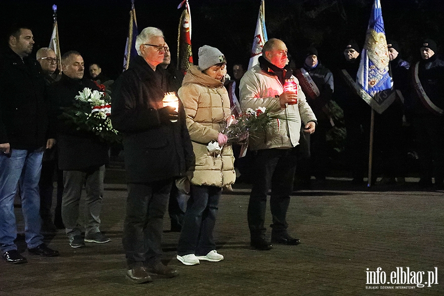 Obchody 54. rocznicy Grudnia'70 w Elblągu - Region Elbląski NSZZ "Solidarność", fot. 50