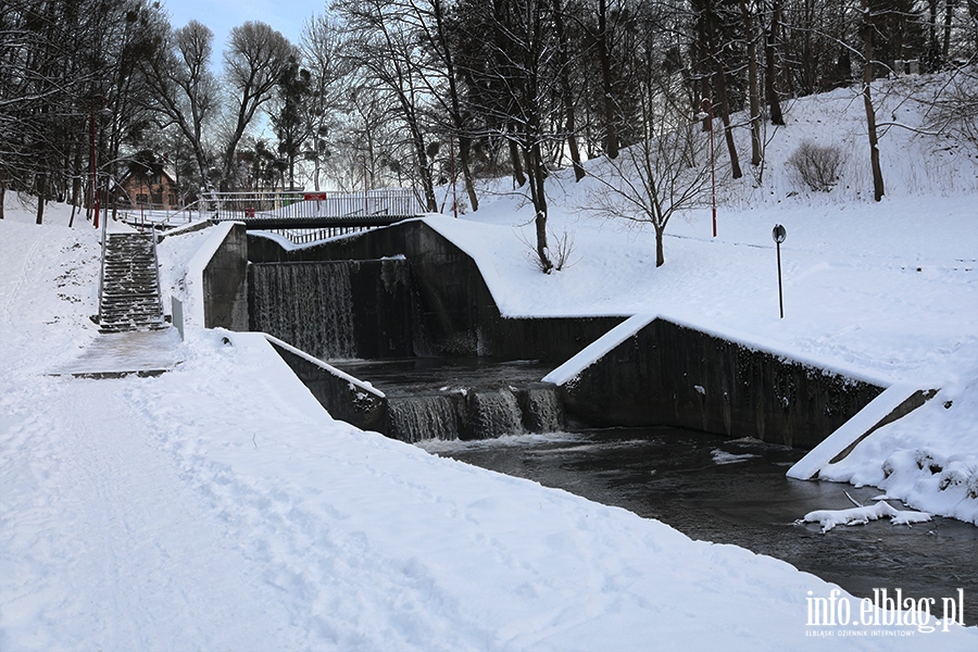 Elbląg- Pierwszy śnieg tej zimy, fot. 39