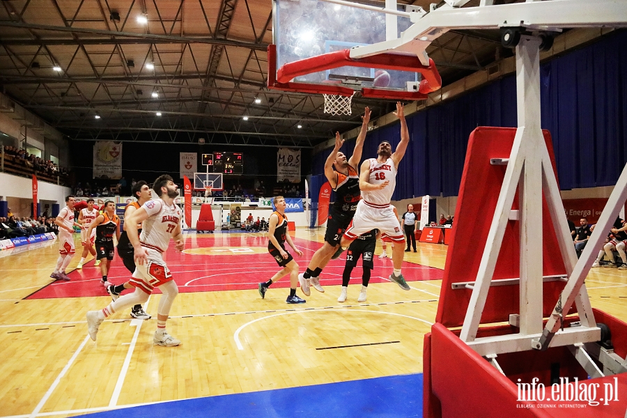 Koszykówka Elbasket mecz niedzielny, fot. 45