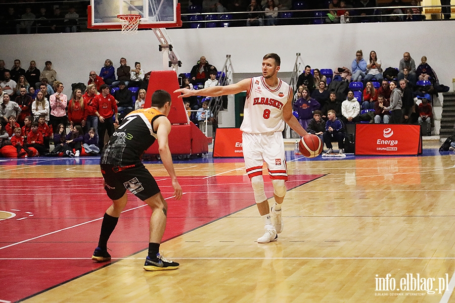 Koszykówka Elbasket mecz niedzielny, fot. 61