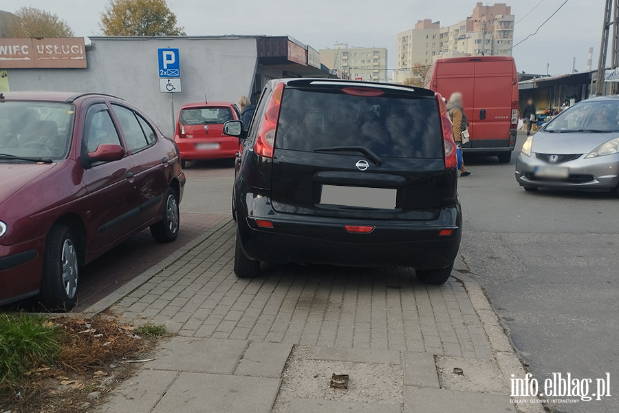 Mistrzowie Parkowania w Elblągu (część 371), fot. 6